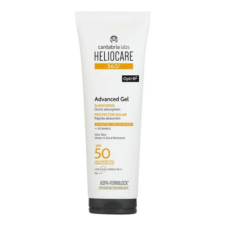 Сонцезахисний антиоксидантний гель для тіла спф50 / HELIOCARE 360 ADVANCED GEL