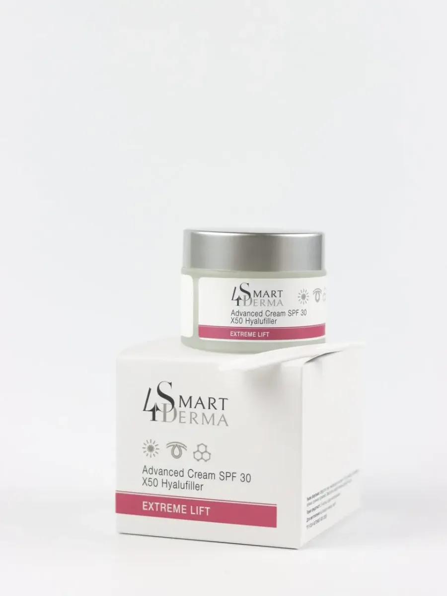 SMART 4 DERMA екстразволожуючий крем із церамідами spf 30 для сухої і атопічної шкіри