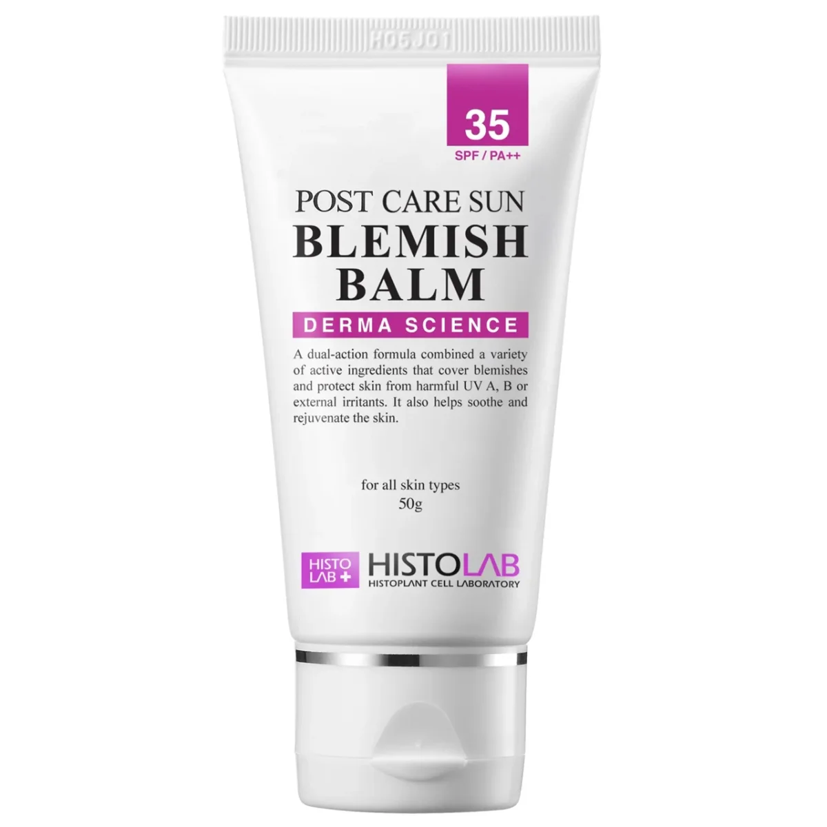 Histolab Post Care Sun Blemish Balm SPF35+/PA++ – відновлюючий тональний бальзам після процедур